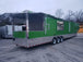 8.5' x 48' Lime Green Goose-neck Pizza Concession Food Trailer