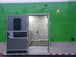 8.5' x 48' Lime Green Goose-neck Pizza Concession Food Trailer