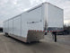 8.5' x 48' White Gooseneck Enclosed Trailer Storage - SLE Equipment - 2