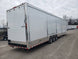 8.5' x 48' White Gooseneck Enclosed Trailer Storage - SLE Equipment - 5