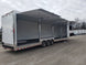 8.5' x 48' White Gooseneck Enclosed Trailer Storage - SLE Equipment - 8