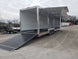 8.5' x 48' White Gooseneck Enclosed Trailer Storage - SLE Equipment - 17