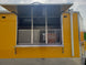 8.5 x 24 Yellow Food Concession Trailer
