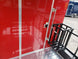 8.5 x 20 Red Porch Style Concession Food Trailer