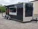 8.5' x 20' Black Pizza Vending Concession Trailer