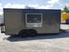 Med Charcoal Grey 8.5' x 18' Food Concession Trailer