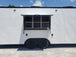 8.5' x 24' White Concession Trailer with Black Out Package