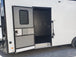 8.5' x 24' White Concession Trailer with Black Out Package