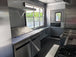 Black Out 8.5' x 24' Porch Style Concession Food Trailer