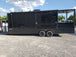 8.5' x 26' Black Pizza Vending Concession Food Trailer