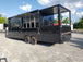 8.5' x 26' Black Pizza Vending Concession Food Trailer