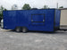 8.5' x 22' Cobalt Blue Concession Trailer