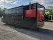 8.5' x 26' Black Pizza Vending Concession Trailer