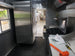 8.5' x 28' Charcoal Gray Porch Style Concession Trailer with Restroom