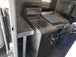 8.5' x 28' Charcoal Gray Porch Style Concession Trailer with Restroom