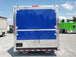 8.5' x 30' Black and Cobalt Blue Porch Style Concession Trailer