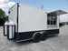 8.5' x 18' White Pizza Vending Concession Food Trailer