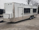 8.5' x 24' White Auction Enclosed Trailer - SLE Equipment - 16