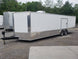 Enclosed Trailer 8.5' X 26' White Car Hauler - SLE Equipment - 3