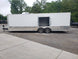 Enclosed Trailer 8.5' X 26' White Car Hauler - SLE Equipment - 4
