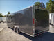 Enclosed Trailer 8.5' X 24' Charcoal Grey Hauling - SLE Equipment - 6