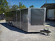 Enclosed Trailer 8.5' X 24' Charcoal Grey Hauling - SLE Equipment - 10