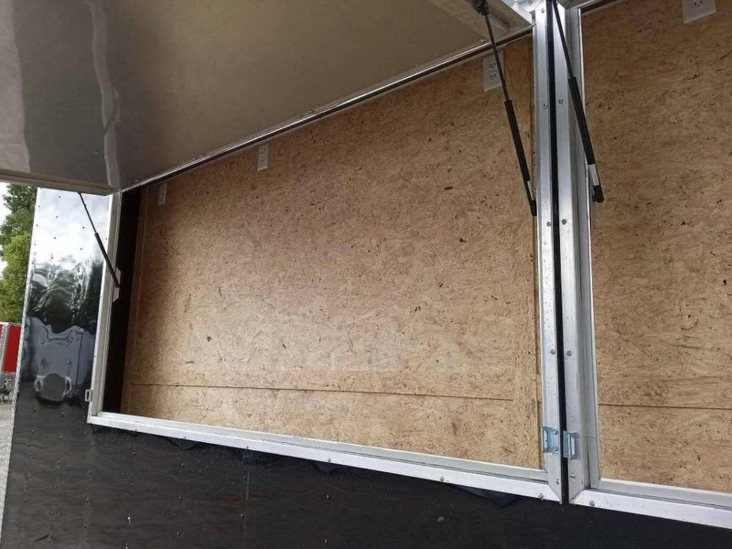 Custom Enclosed Trailer 8.5' X 20' Black - SLE Equipment - 9