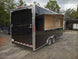Custom Enclosed Trailer 8.5' X 20' Black - SLE Equipment - 4