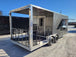 8.5 x 22 White Concessions Food Trailer