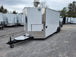 8.5 x 22 White Concessions Food Trailer