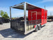 Enclosed Trailer 8.5' X 20' Red Hybrid Event Trailer - SLE Equipment - 16
