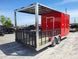 Enclosed Trailer 8.5' X 20' Red Hybrid Event Trailer - SLE Equipment - 5