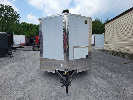 Concession Trailer 8.5' X 24' White Food Event Catering - SLE Equipment - 2