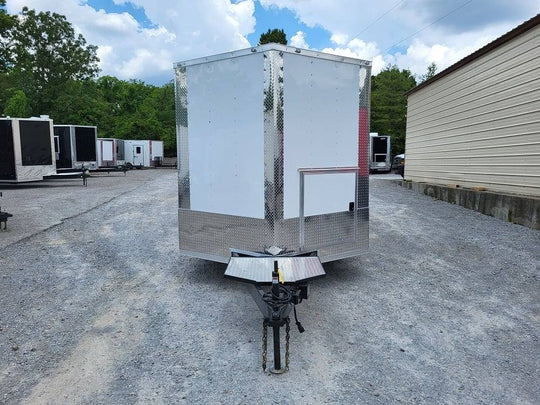 Concession Trailer 8.5' X 20' White Event Catering Food - SLE Equipment - 2