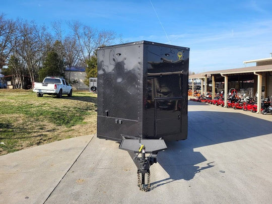 Concession Trailer 8.5' X 20' Black Food Event Catering Vending - SLE Equipment - 2