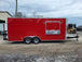 8.5' x 20' Concession Food Trailer White Event Catering Elite