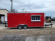 8.5' x 20' Concession Food Trailer White Event Catering Elite