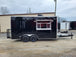 8.5' x 16' White Concession Food Trailer