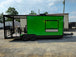 8.5 x 22 White Concessions Food Trailer