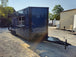 8.5 x 22 White Concessions Food Trailer