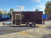 8.5' x 18' Concession Food Trailer Elite White Event Catering