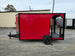 Concession Trailer 7'x12' Red Patio Food Serving Merchandising