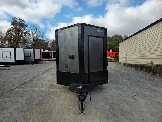 8.5' X 24' Custom Enclosed Dressing Room Trailer - SLE Equipment - 2