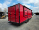 8.5' X 24' Custom Box Office Enclosed Trailer - SLE Equipment - 8