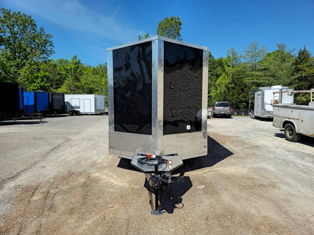 8.5' X 24' Black Stage and Marketing Show Trailer - SLE Equipment - 2