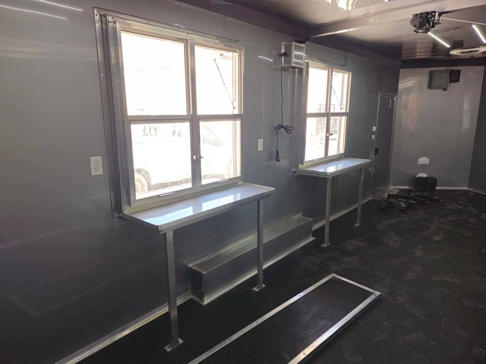 8.5' X 24' Black Stage and Marketing Show Trailer - SLE Equipment - 19