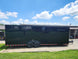 8.5x28 Black V - Nose Enclosed Trailer with Blackout Pkg (2) 7K Axles - SLE Equipment - 3