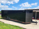 8.5x28 Black V - Nose Enclosed Trailer with Blackout Pkg (2) 7K Axles - SLE Equipment - 2