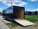 8.5x28 Black V - Nose Enclosed Trailer with Blackout Pkg (2) 7K Axles - SLE Equipment - 15