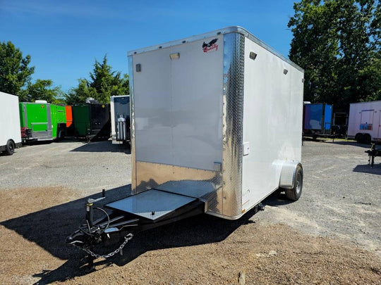 Concession Trailer 7' X 12' Hot Dog Event Catering - SLE Equipment - 2